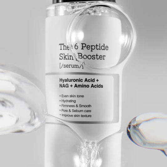 6 Peptide Skin Booster Serum - Serum and Ampoule