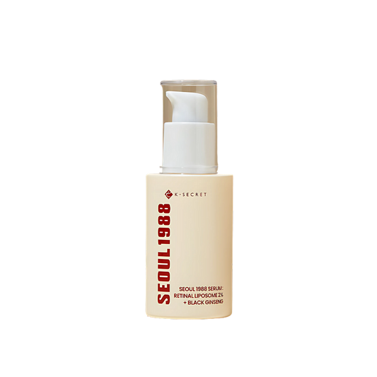 SEOUL 1988 Serum: Retinal Liposome 2% + Black Ginseng - Serum and Ampoule