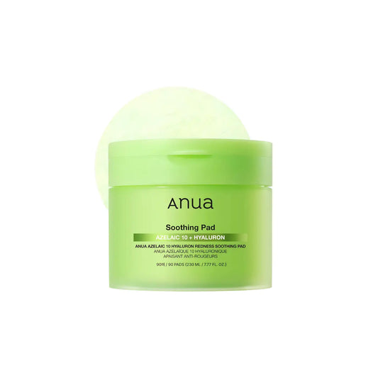 Azelaic 10 Hyaluron Redness Soothing Pad - Toner and Toner Pad