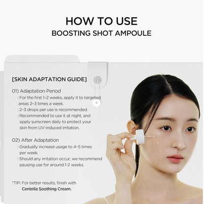 Madagascar Centella Niacinamide 10 Boosting Shot Ampoule - Serum and Ampoule