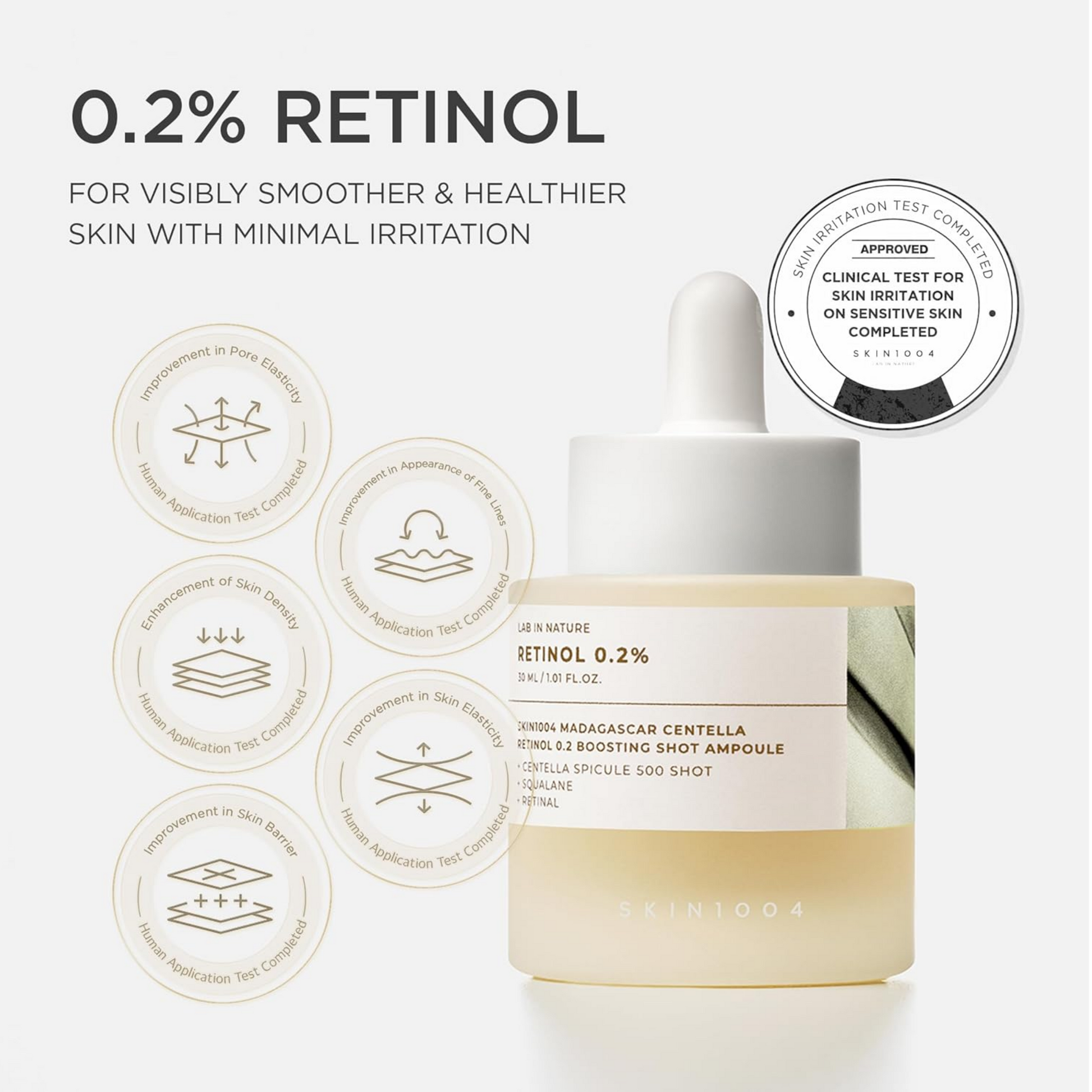 Madagascar Centella Retinol 0.2 Boosting Shot Ampoule - Serum and Ampoule