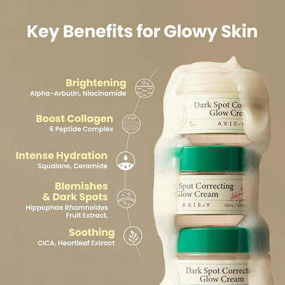 Dark Spot Correcting Glow Cream - Moisturiser