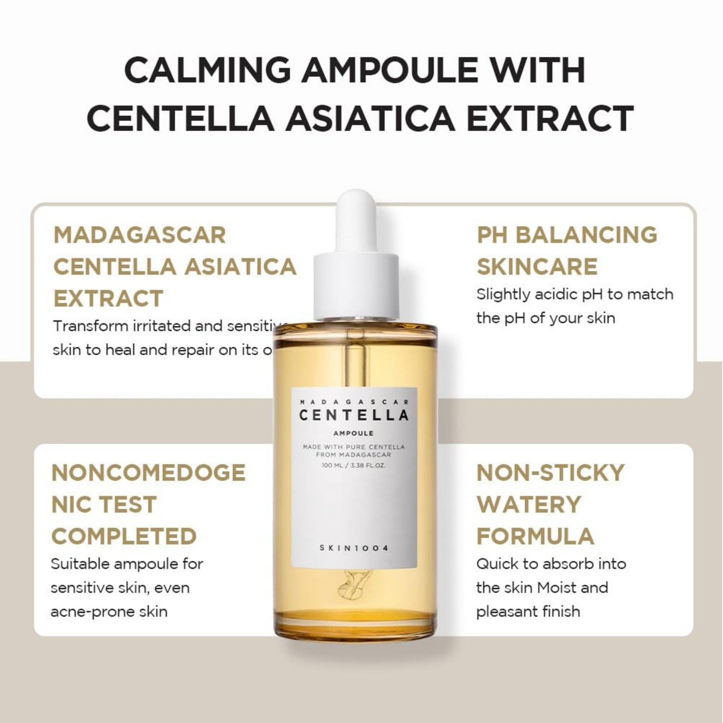 Madagascar Centella Ampoule 55ml - Serum and Ampoule