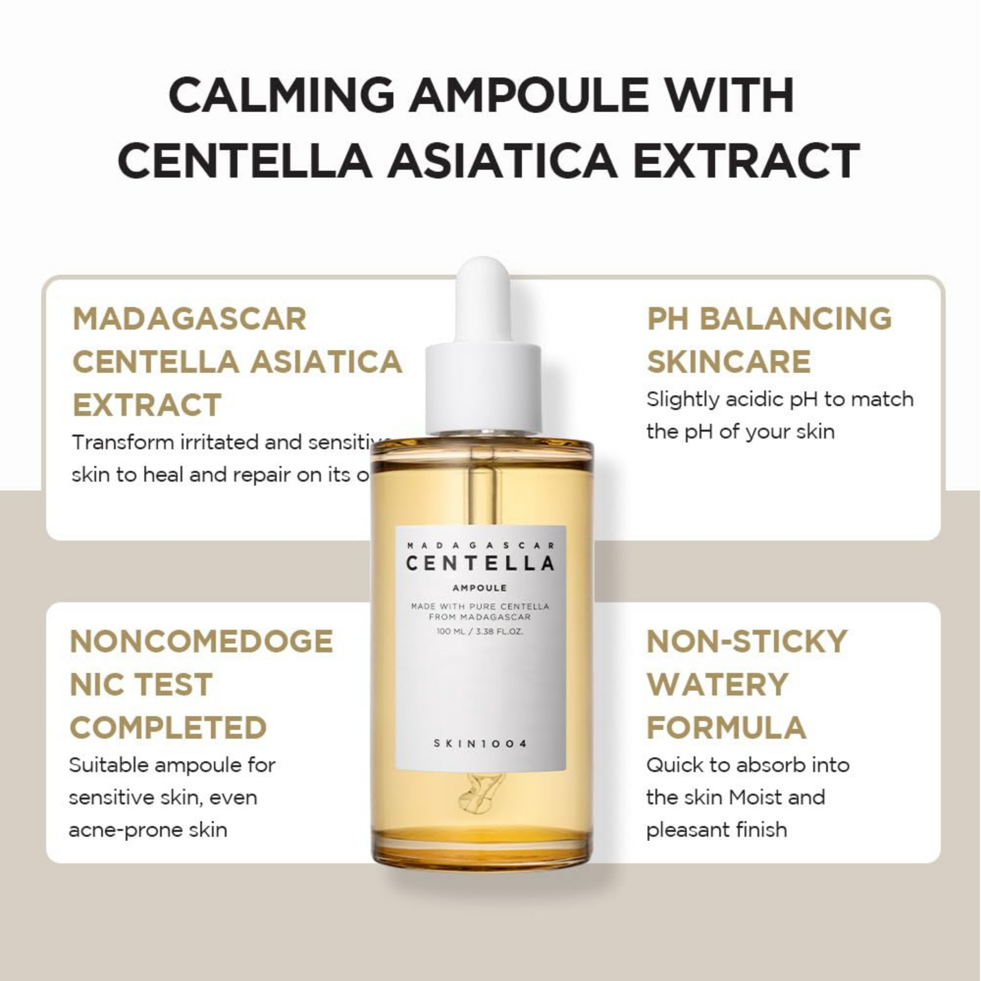 Madagascar Centella Ampoule 55ml - Serum and Ampoule