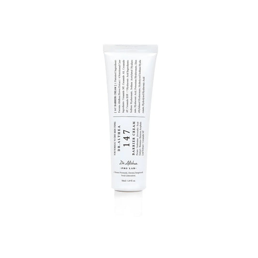 White tube of dr 147 barrier cream 50ml hydrating skin protectant from best korean skincare brands sa for sensitive skin care