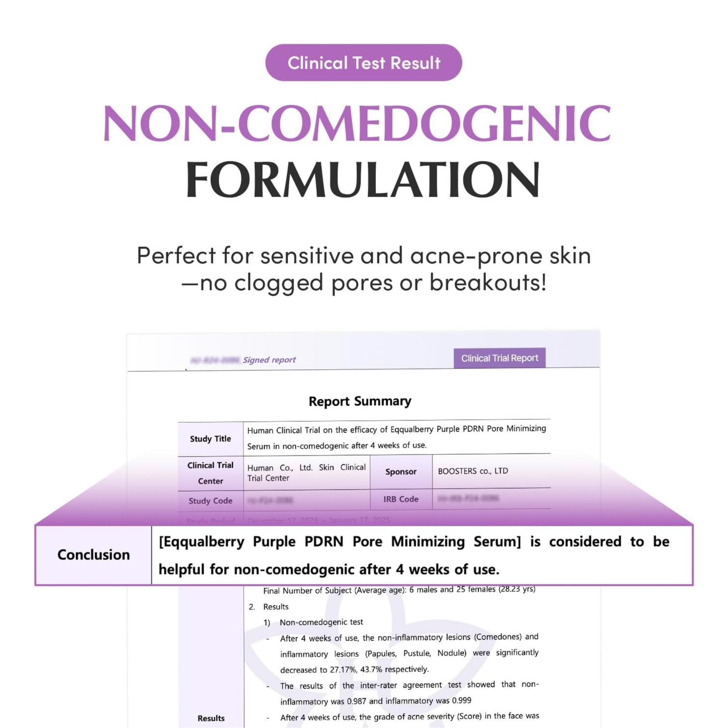 Purple PDRN Pore Minimizing Serum 30ml - Serum and Ampoule