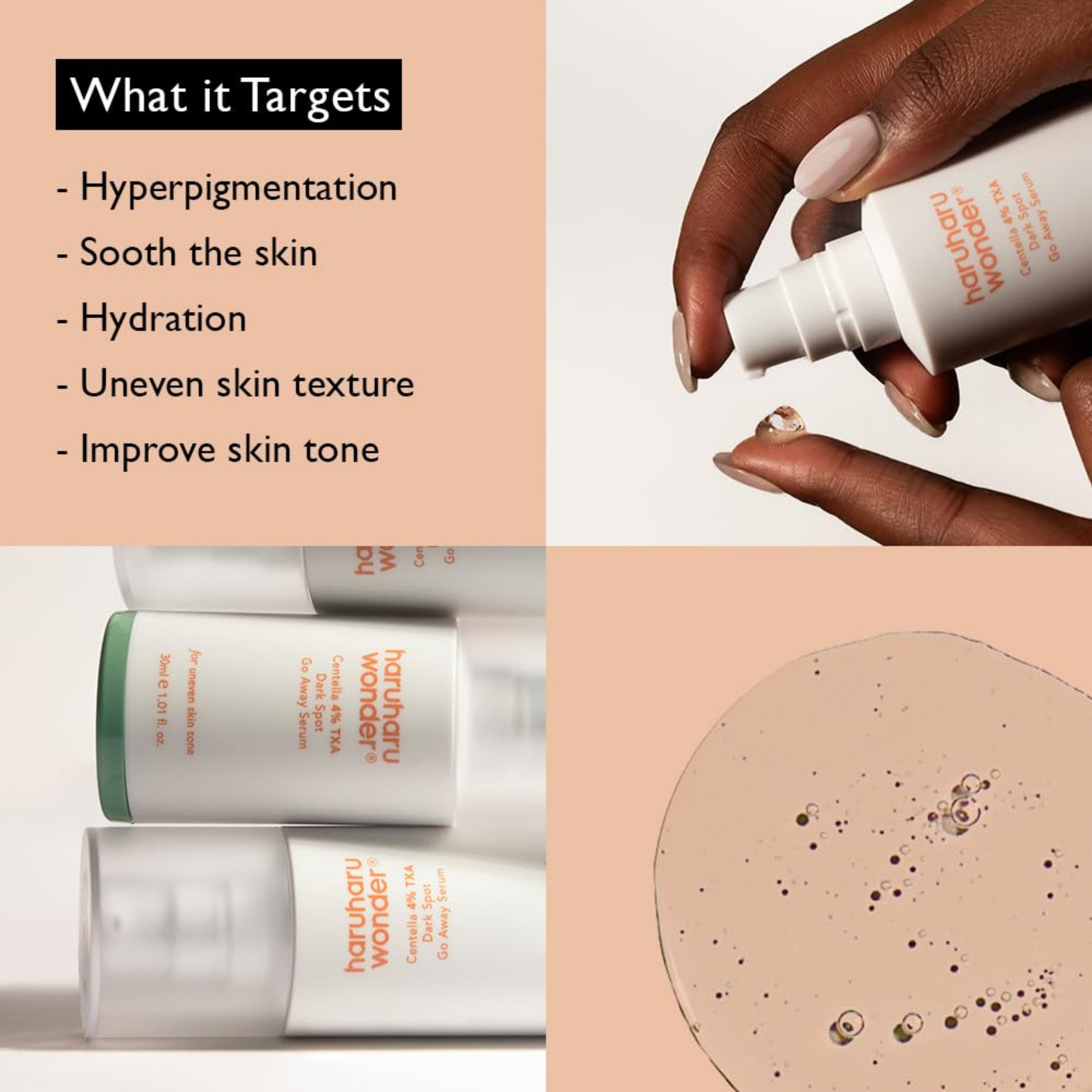 4% TXA Gel Serum / Unscented - Serum and Ampoule