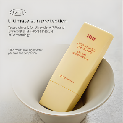 Weightless Sun Fluid 50Ml Spf 50+ Pa++++ - Sunscreen