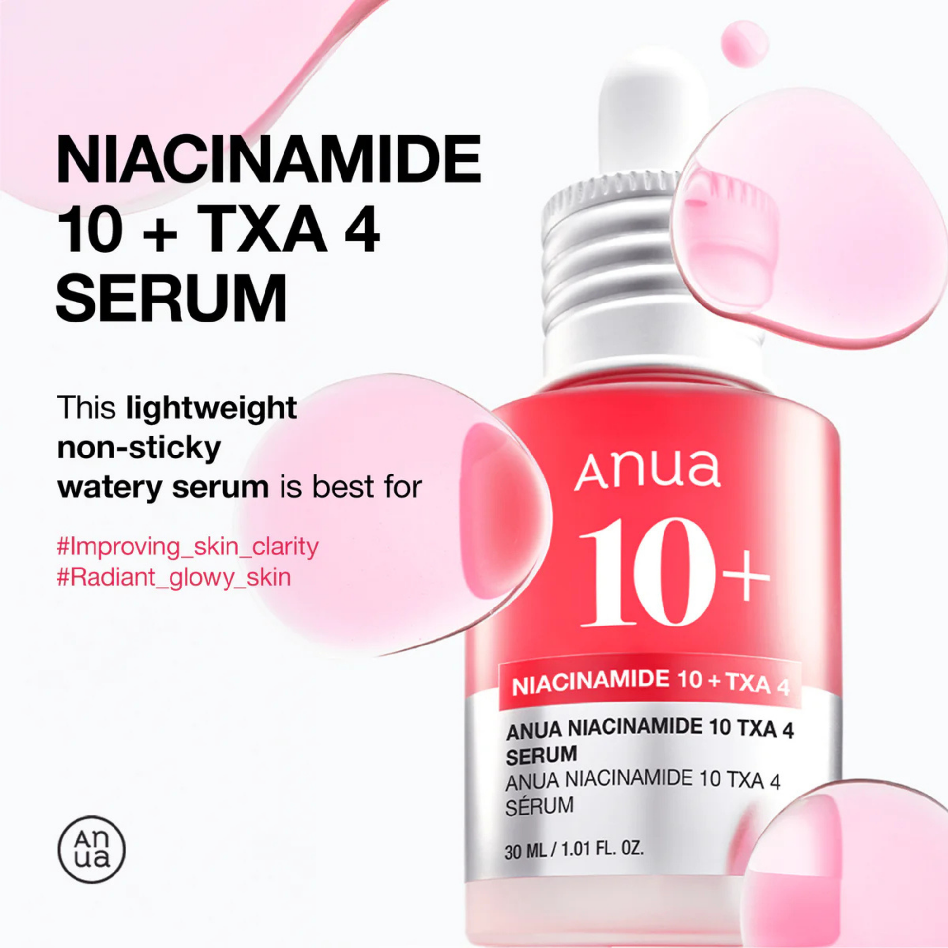 Niacinamide 10% + TXA 4% Dark Spot Correcting Serum 30ml - Serum and Ampoule