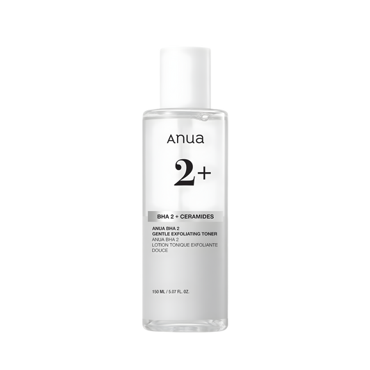 BHA 2% Gentle Exfoliating Toner 150ml - Toner and Toner Pad