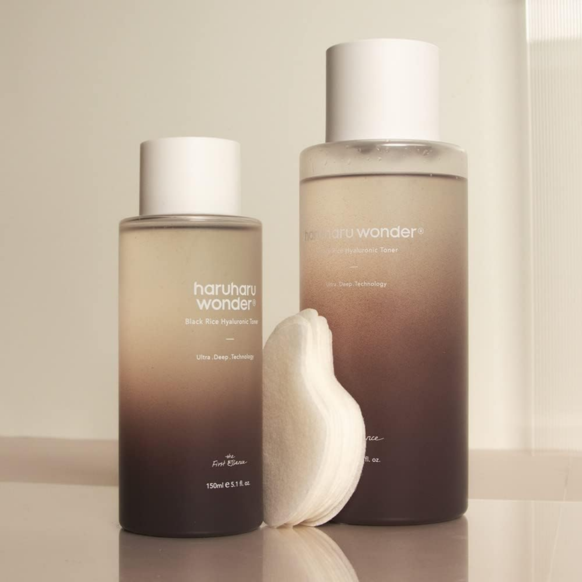 Black Rice Hyaluronic Toner - Toner and Toner Pad