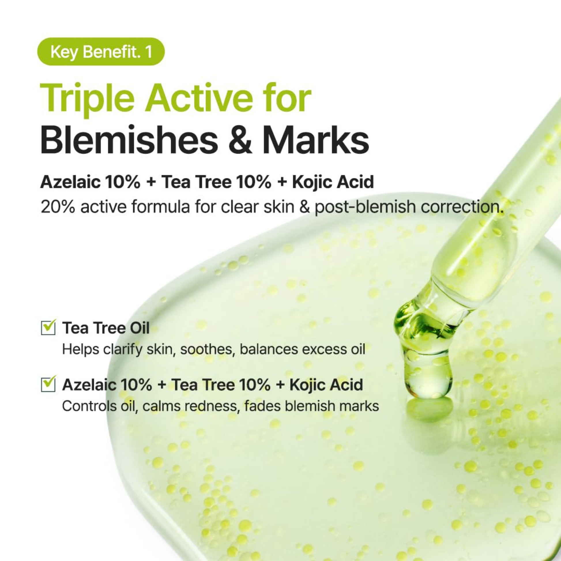 Azelaic Acid 10 Kojic Tea Tree Serum - Serum and Ampoule