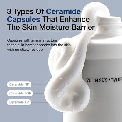 A white creamy 3 ceramide panthenol moisture barrier cream from the best korean skincare brands sa enhancing hydration