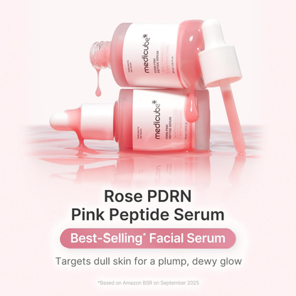 PDRN Pink Peptide Serum - Serum and Ampoule