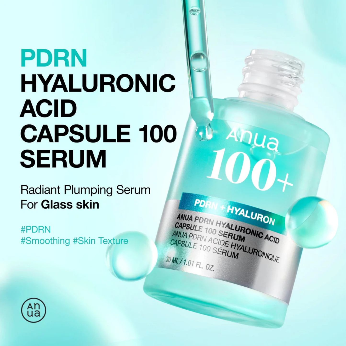 PDRN Hyaluronic Acid Capsule 100 Serum 30ml - Serum and Ampoule