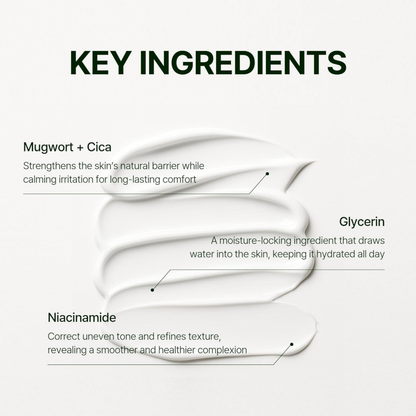 Mugwort Zero Film Moisturizer - Moisturiser