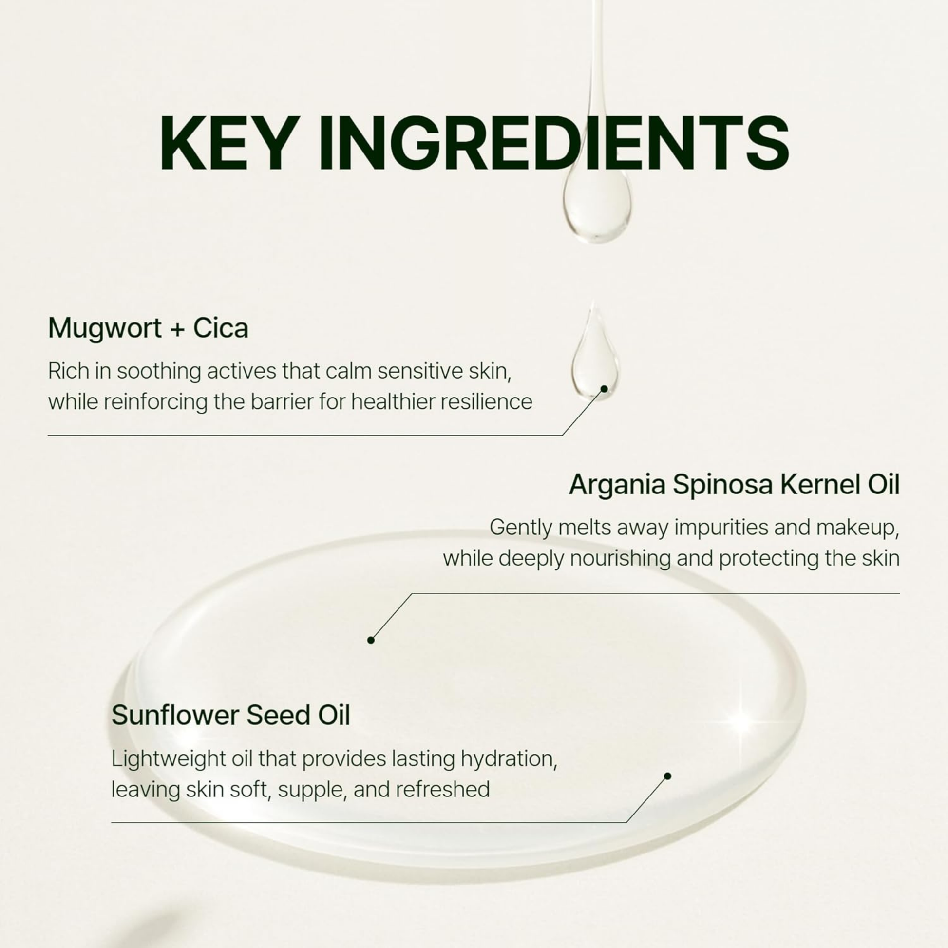 Mugwort Zero Film Cleansing Oil - Oil Based Cleanser