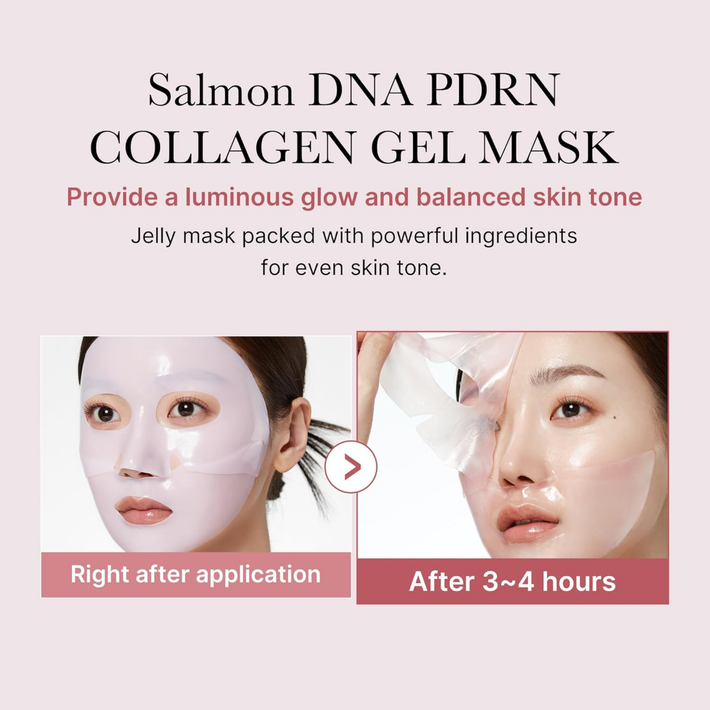 PDRN Pink Collagen Gel Mask - Mask