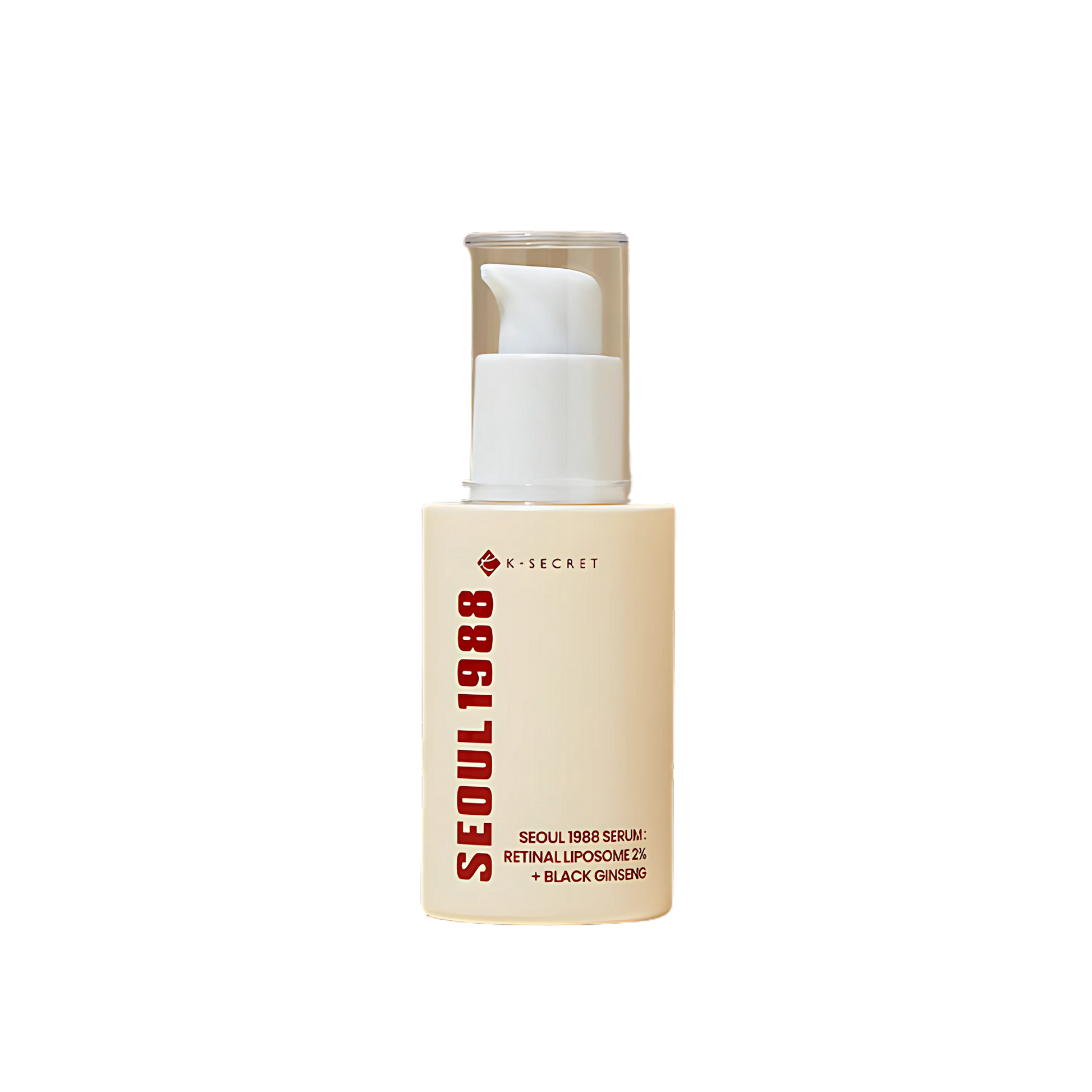 SEOUL 1988 Serum: Retinal Liposome 2% + Black Ginseng - Serum and Ampoule