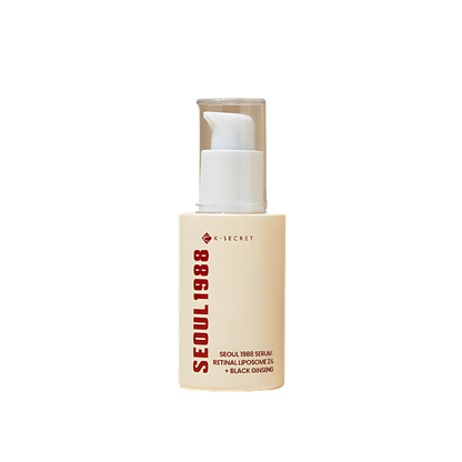 SEOUL 1988 Serum: Retinal Liposome 2% + Black Ginseng - Serum and Ampoule