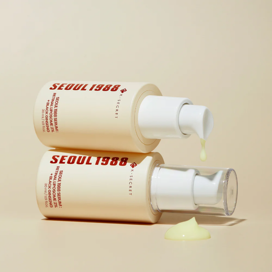 SEOUL 1988 Serum: Retinal Liposome 2% + Black Ginseng - Serum and Ampoule