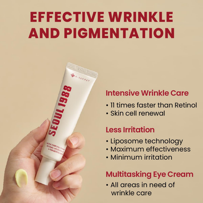 SEOUL 1988 Eye Cream: Retinal Liposome 4% + Fermented Bean - Eye Care