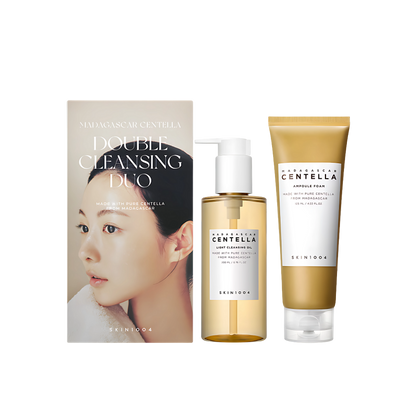 Madagascar Centella Double Cleansing Duo - Oil Based Cleanser Water Based Cleanser