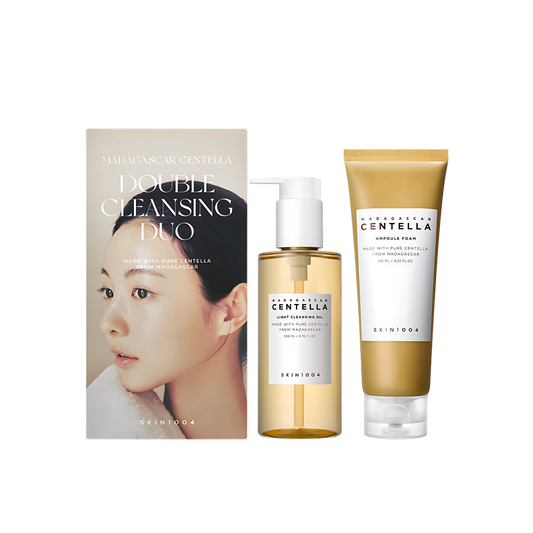 Madagascar Centella Double Cleansing Duo - Oil Based Cleanser Water Based Cleanser