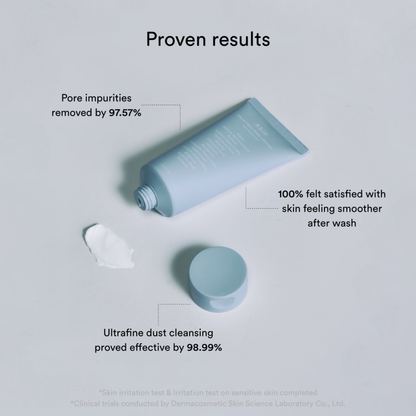 Deep Clean Foam Cleanser Sedum Hyaluron Foam - Water Based Cleanser