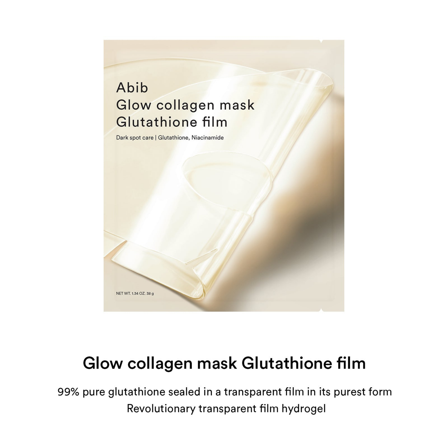 Glow Collagen Mask Glutathione Film - Mask