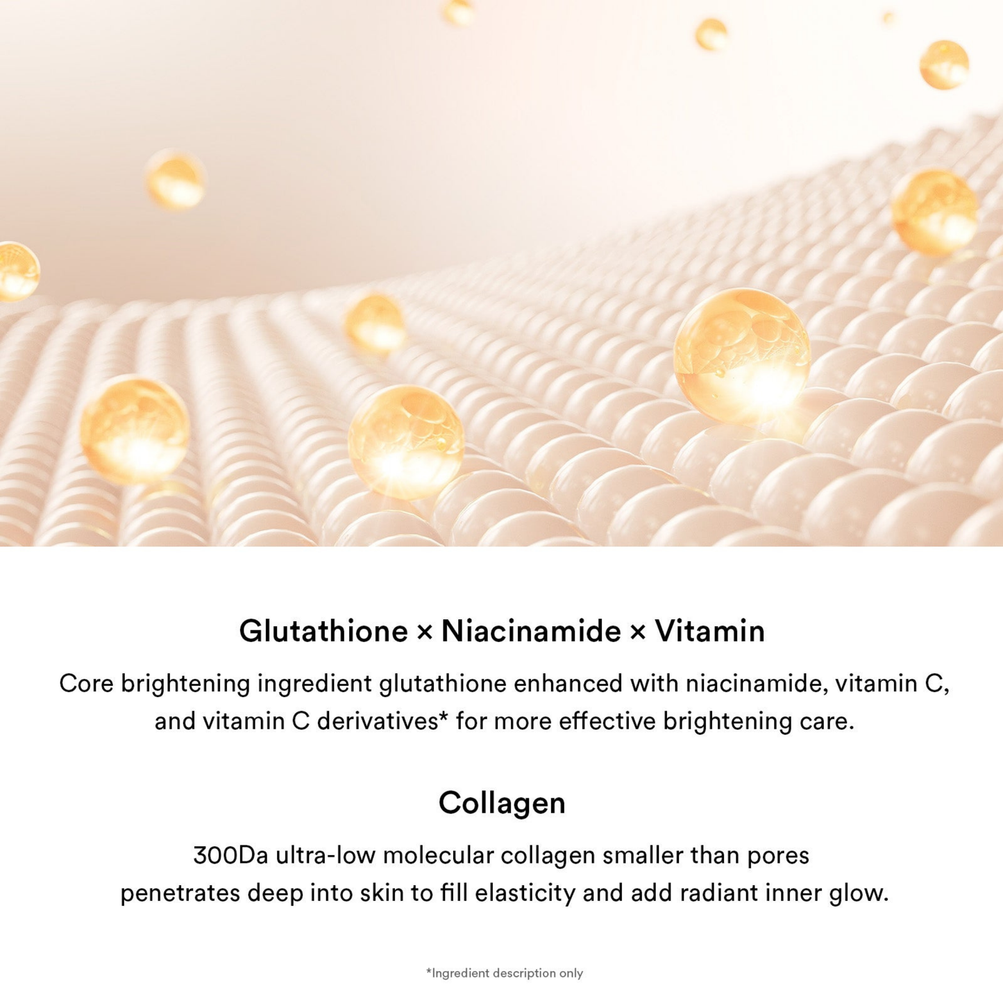 Glow Collagen Mask Glutathione Film - Mask