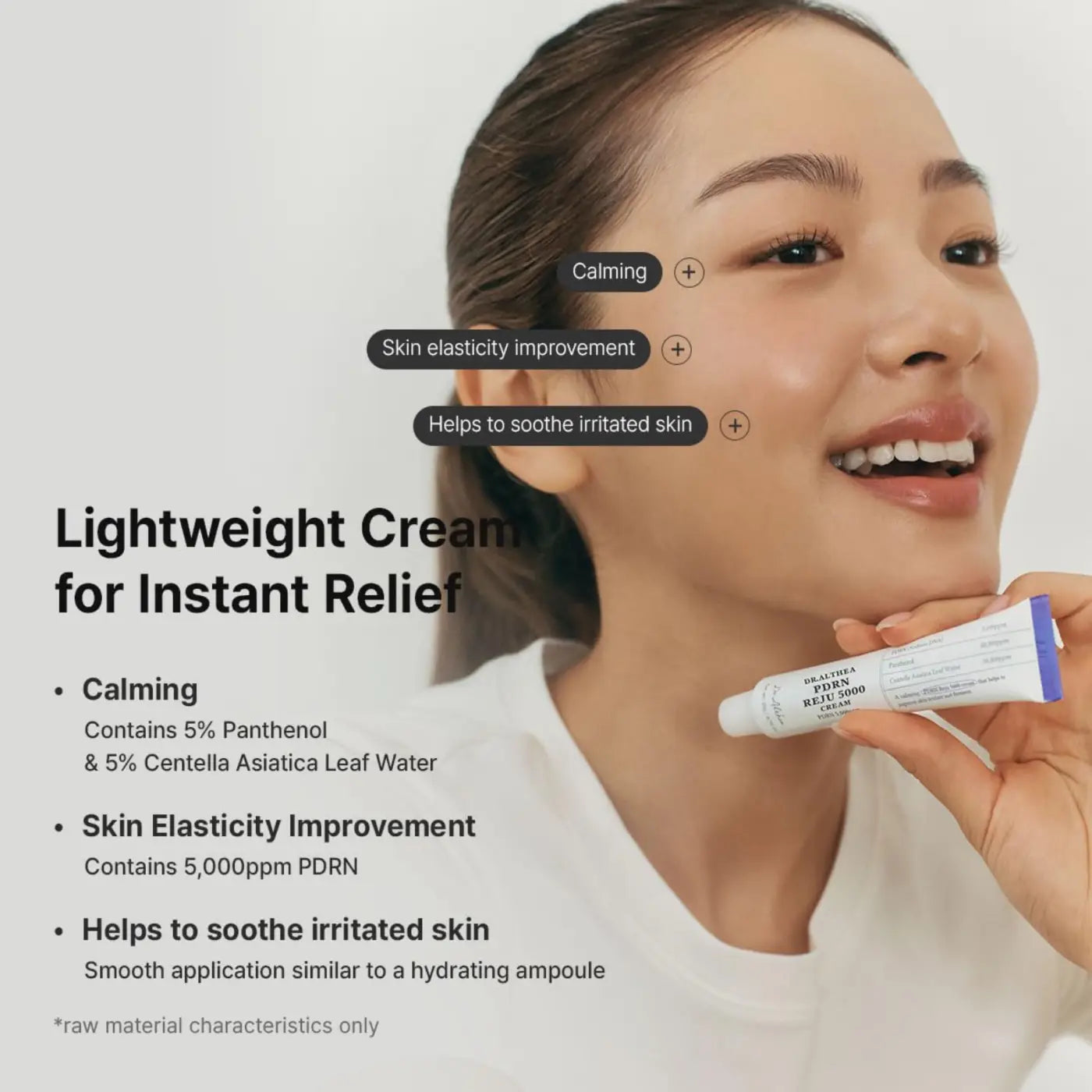 White tube with purple cap labeled delaicia fiber reju 5000 cream from pdrn reju by the best korean skincare brands sa